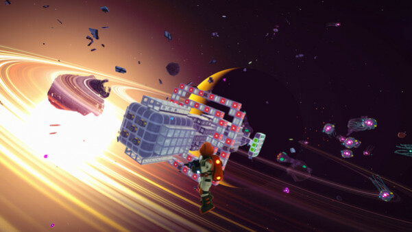 Игра Space Trash Scavenger, скриншот