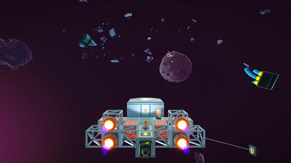 Игра Space Trash Scavenger, скриншот