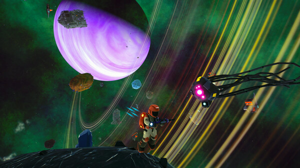 Игра Space Trash Scavenger, скриншот