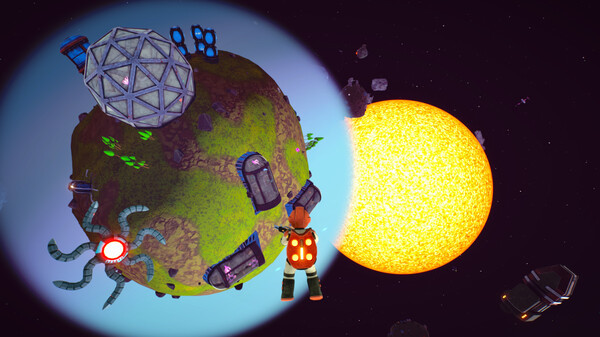 Игра Space Trash Scavenger, скриншот