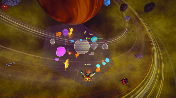 Игра Space Trash Scavenger, скриншот