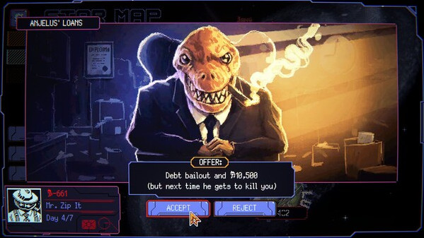 Игра Space Warlord Baby Trading Simulator, скриншот