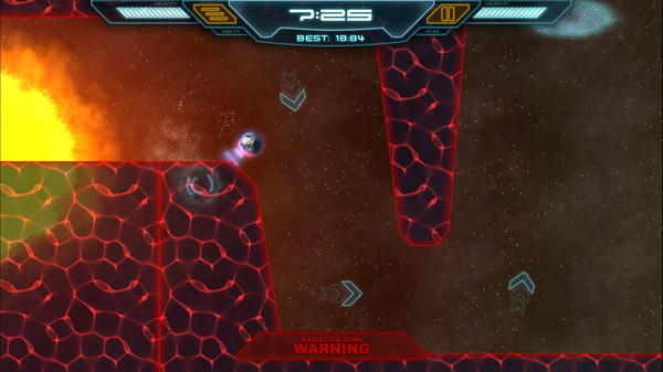 Игра Space Warp, скриншот