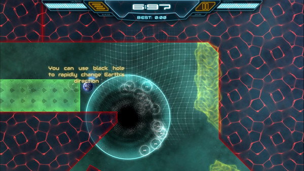 Игра Space Warp, скриншот