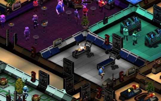 Игра Spacebase DF-9, скриншот