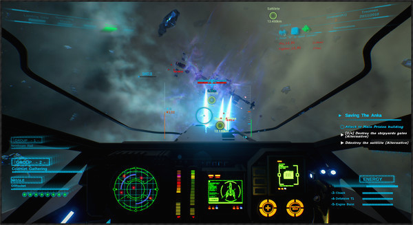 Игра SpaceBourne 2, скриншот
