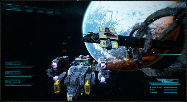Игра SpaceBourne 2, скриншот