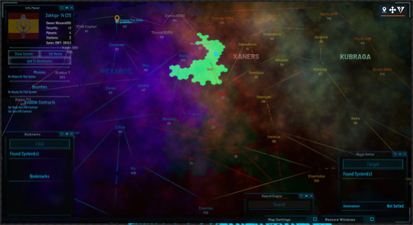 Игра SpaceBourne 2, скриншот