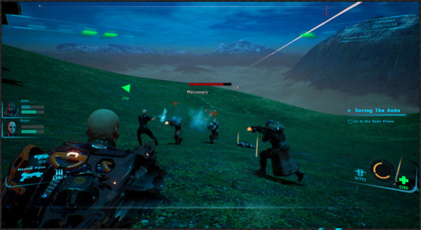Игра SpaceBourne 2, скриншот