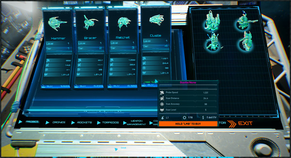 Игра SpaceBourne 2, скриншот