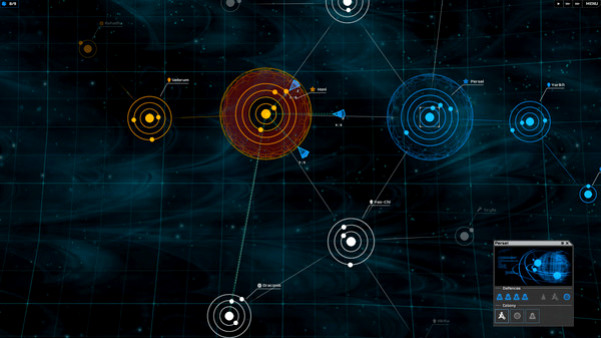 Игра SPACECOM, скриншот