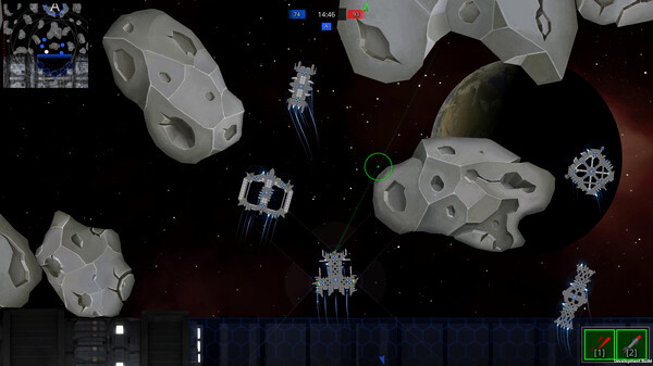 Игра SpaceCraft Brawl, скриншот
