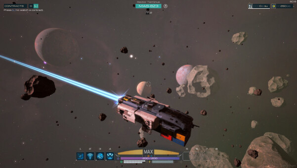 Игра SpaceCraft, скриншот