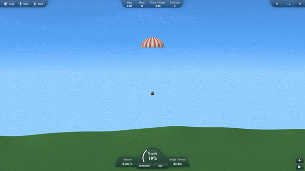 Игра Spaceflight Simulator, скриншот