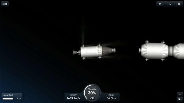 Игра Spaceflight Simulator, скриншот
