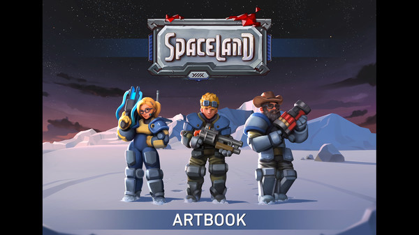 Игра Spaceland Artbook, скриншот