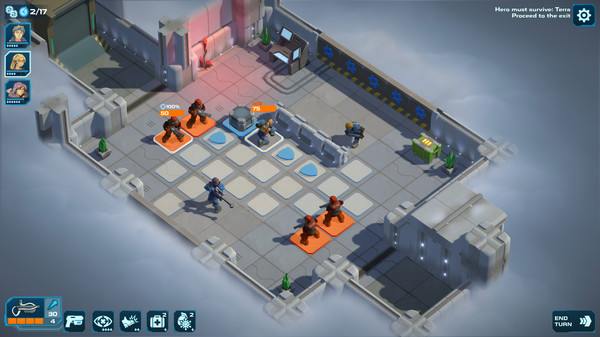 Игра Spaceland: Sci-Fi Indie Tactics, скриншот