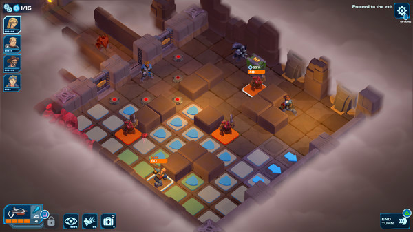 Игра Spaceland: Sci-Fi Indie Tactics, скриншот