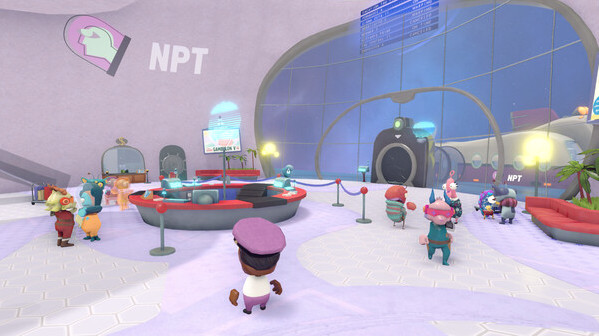 Игра Spacelines from the Far Out, скриншот