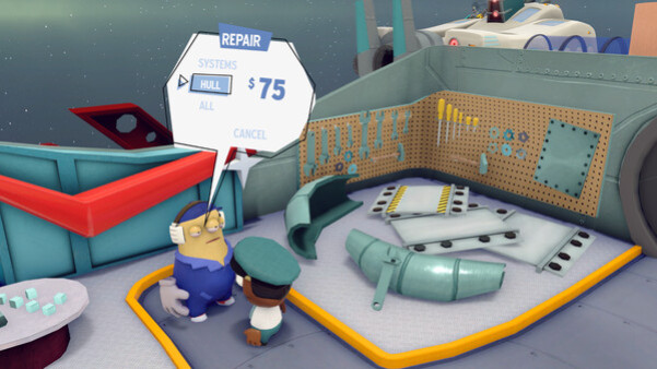Игра Spacelines from the Far Out, скриншот