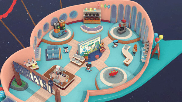 Игра Spacelines from the Far Out, скриншот