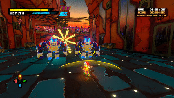 Игра Spark the Electric Jester 2, скриншот