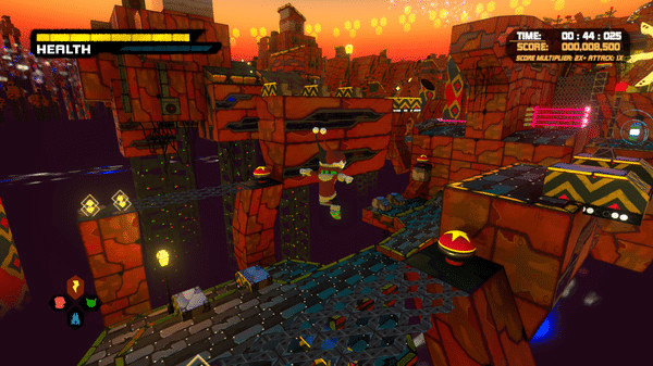 Игра Spark the Electric Jester 2, скриншот