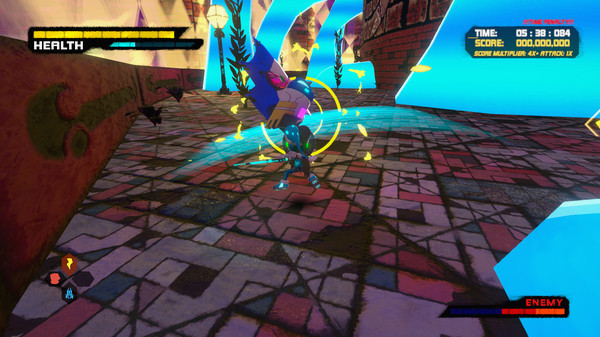 Игра Spark the Electric Jester 2, скриншот