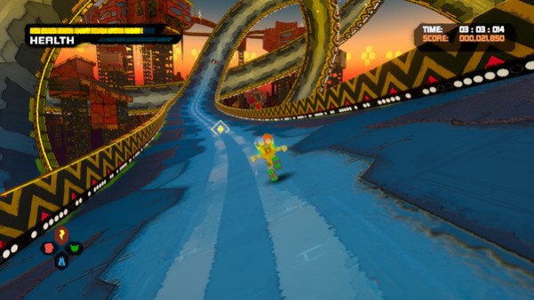 Игра Spark the Electric Jester 2, скриншот
