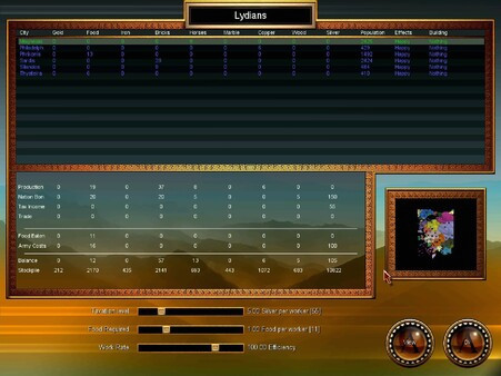 Игра Spartan, скриншот