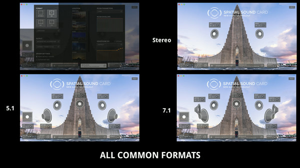Игра SPATIAL SOUND CARD, скриншот