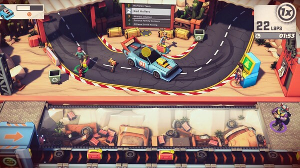 Игра Speed Crew, скриншот