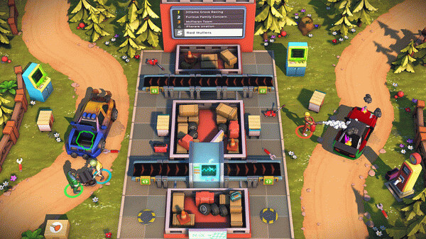 Игра Speed Crew, скриншот