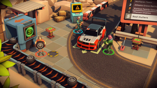 Игра Speed Crew, скриншот