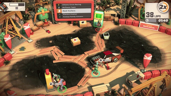 Игра Speed Crew, скриншот
