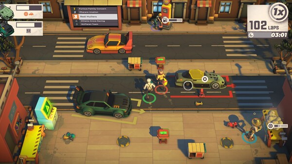 Игра Speed Crew, скриншот
