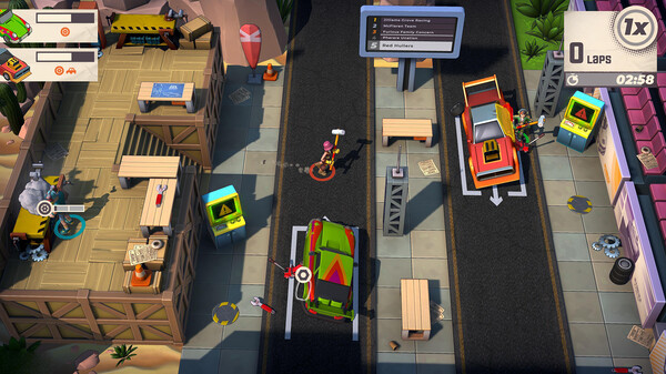 Игра Speed Crew, скриншот