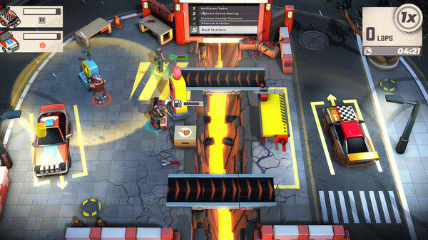 Игра Speed Crew, скриншот