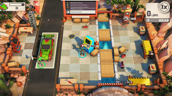 Игра Speed Crew, скриншот