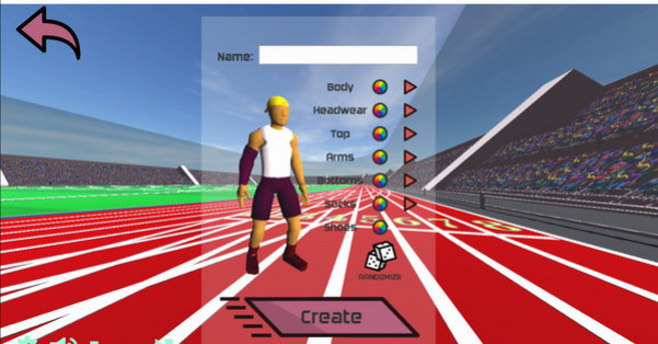 Игра Speed Stars, скриншот