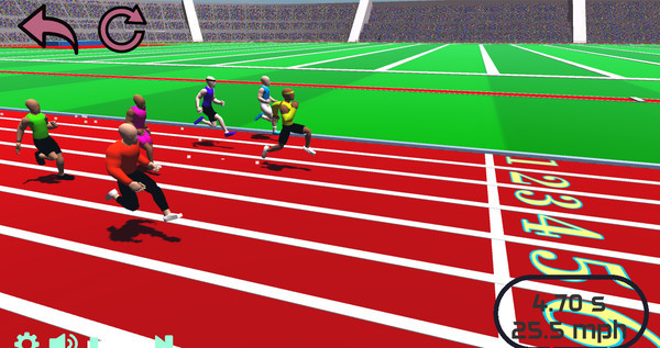 Игра Speed Stars, скриншот