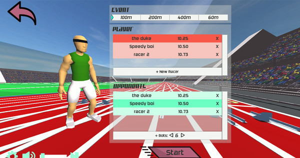Игра Speed Stars, скриншот