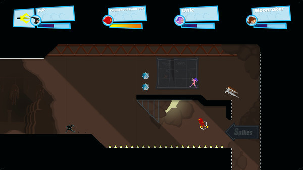 Игра SpeedRunners, скриншот