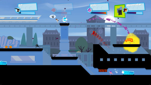 Игра SpeedRunners, скриншот