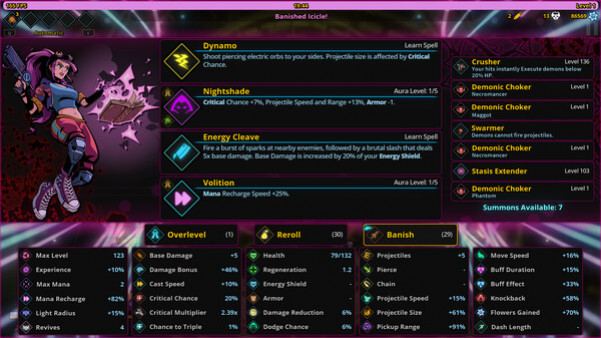 Игра Spellbook Demonslayers, скриншот