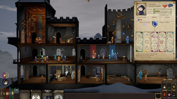 Игра Spellcaster University, скриншот