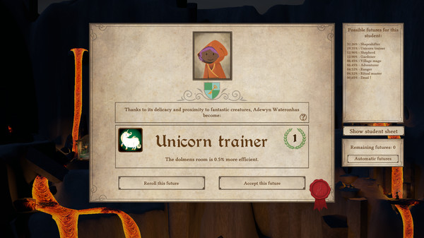 Игра Spellcaster University, скриншот
