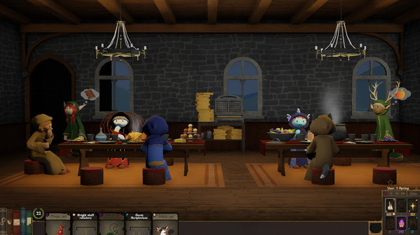 Игра Spellcaster University, скриншот