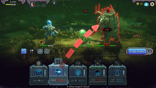 Игра SpellRogue, скриншот