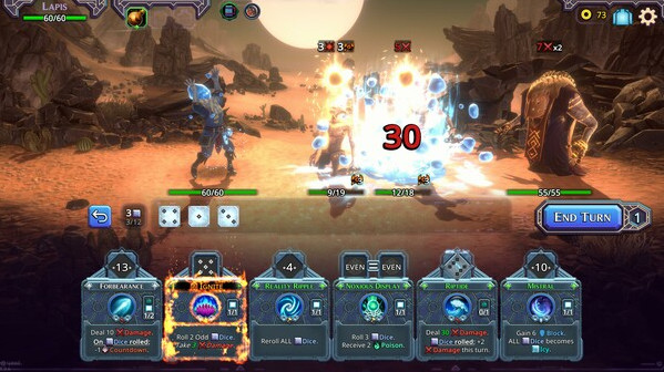 Игра SpellRogue, скриншот